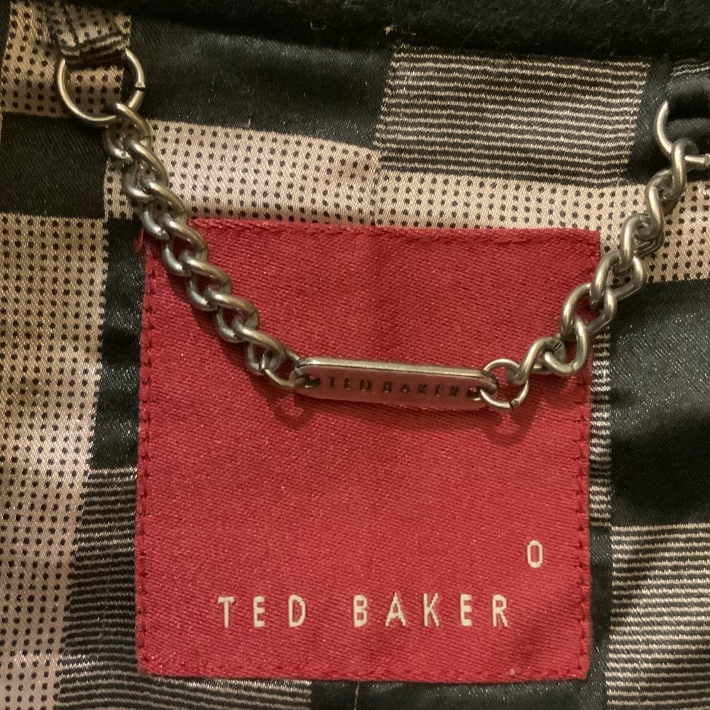 Ted Baker Classic Black Cape Jacket‎ - Picture 2 of 6